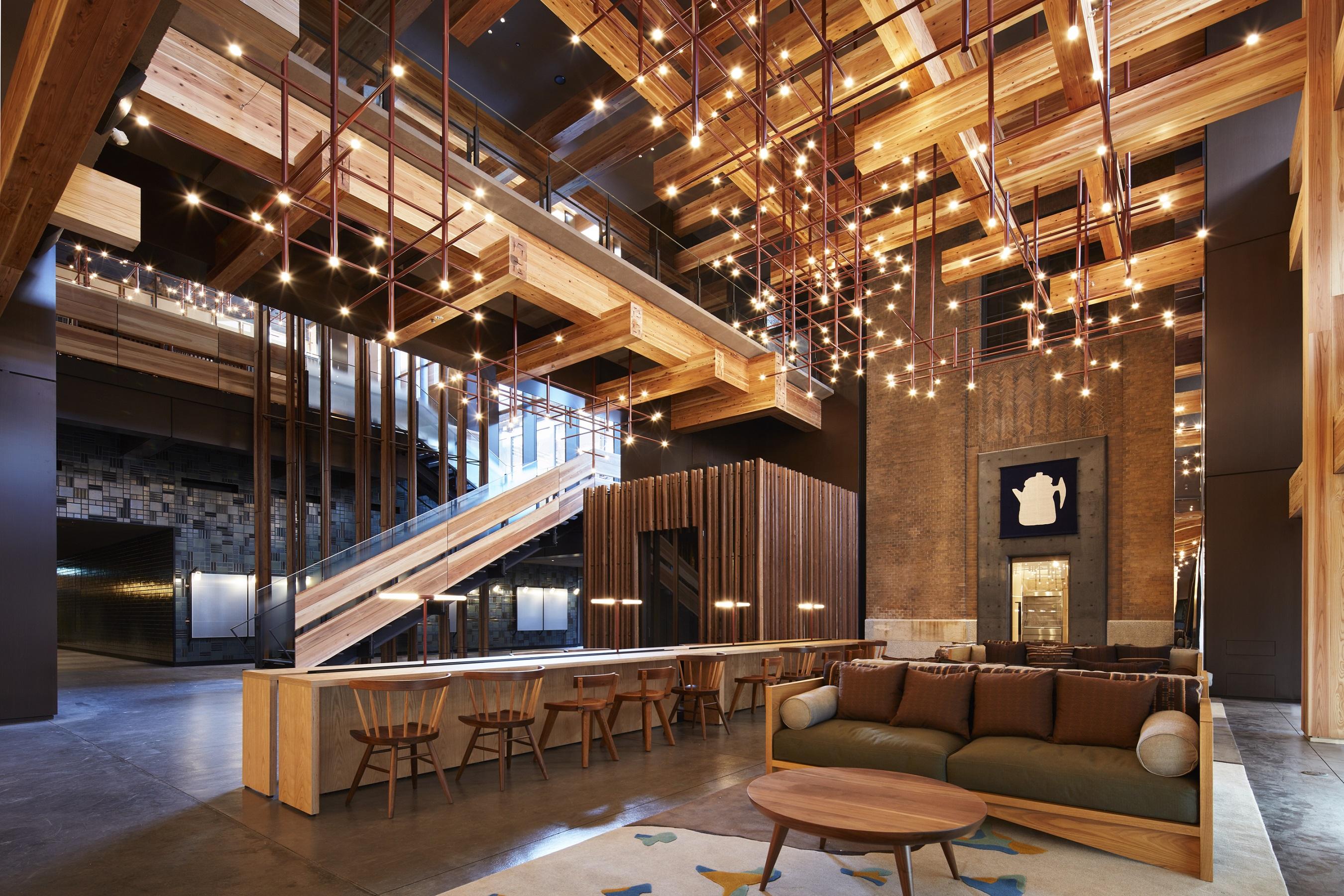 Ace Hotel Kyōto Esterno foto The interior of the Starbucks Reserve Roastery in Seattle