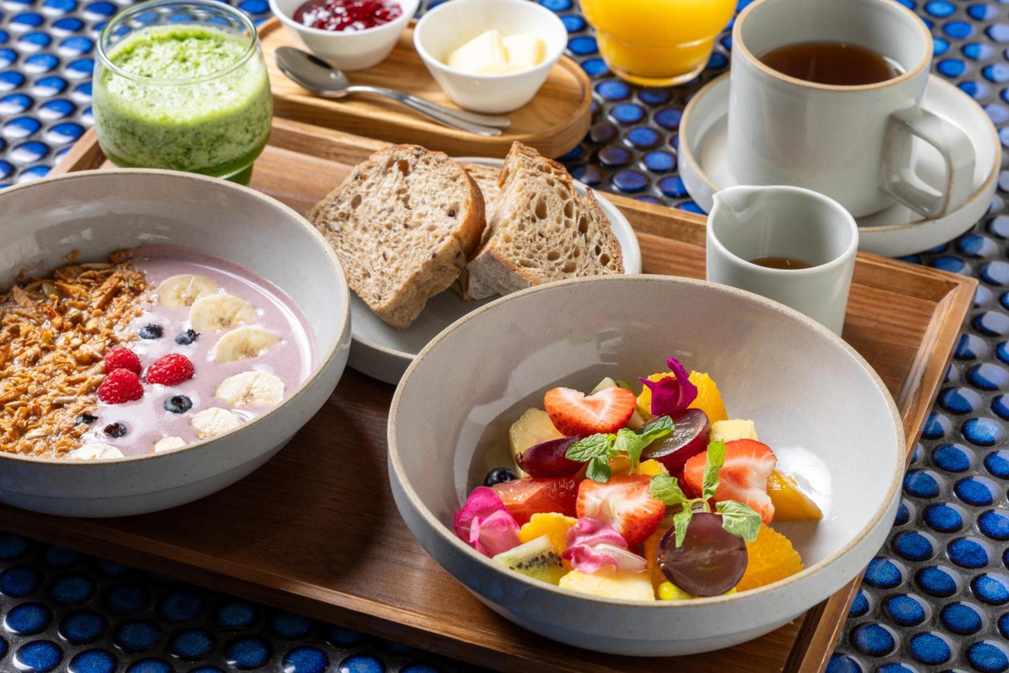 Ace Hotel Kyōto Esterno foto A healthy breakfast
