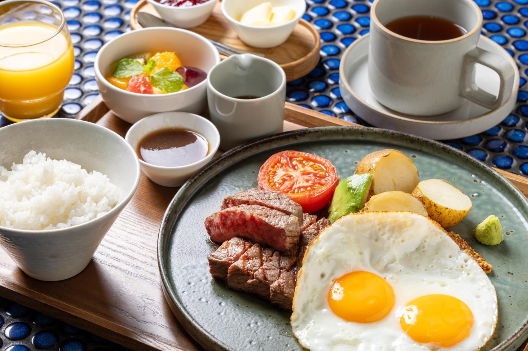Ace Hotel Kyōto Esterno foto A typical Western breakfast